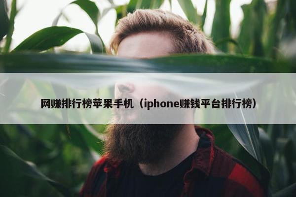 网赚排行榜苹果手机（iphone赚钱平台排行榜）